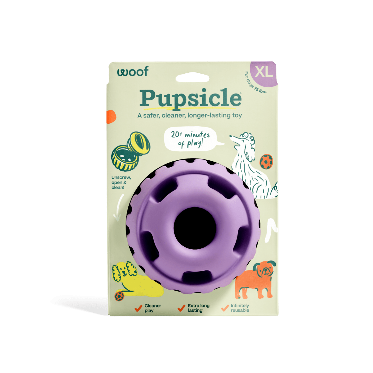 Woof - The Pupsicle - Lavender - Doglicious Bakery Bites