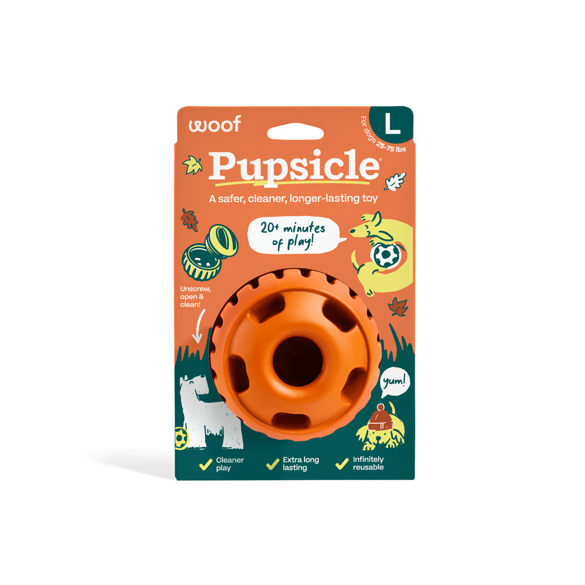 Woof - The Pupsicle - Pumpkin LTO - Doglicious Bakery Bites