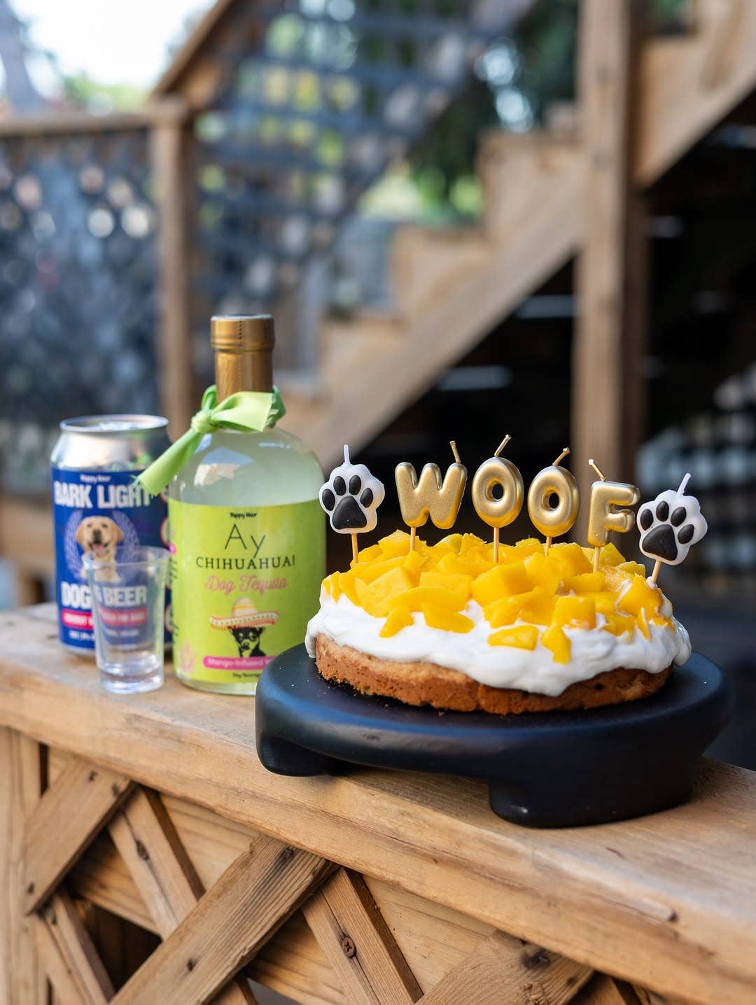 Yappy Hour - Ay Chihuahua! Dog Tequila | 6ct | Mango - Doglicious Bakery Bites